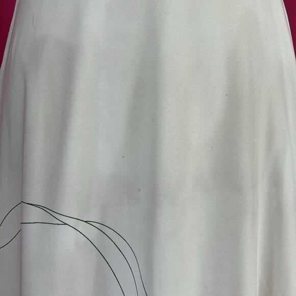 Vintage 70s Alfred Shaheen graphic print red flower maxi dress, 8 - Picture 15 of 15